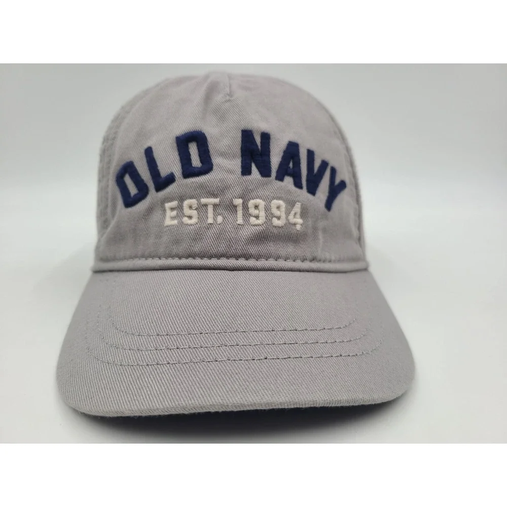 Youth Old Navy Est 1994 Stretch‎ Hat Cap Baseball Child Kid Boy Girl Gray Blue